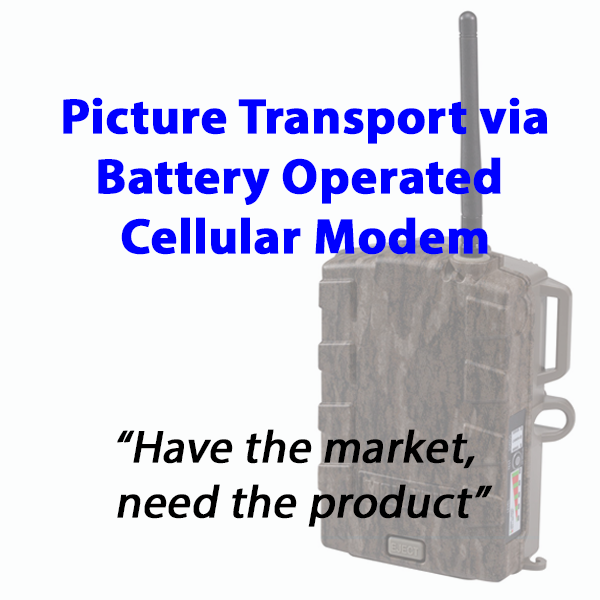 Picture Transport via Battery Operated 3G Device